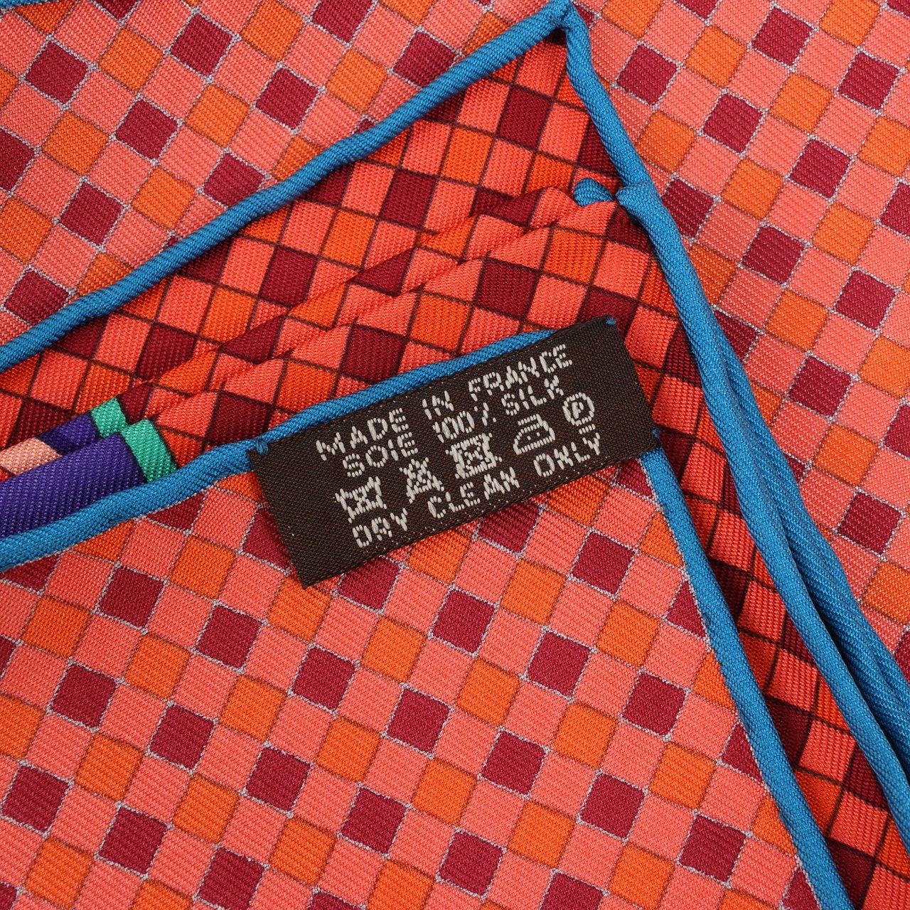 Hermès Hermès Carré 90 Fouets et Badines" 100% Silk Scarf in Purple Paars