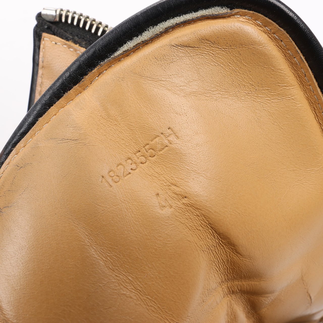 Hermès Hermès Leather High-Top Side Zip Sneakers in Black, Size 42 EU 182355ZH Divers