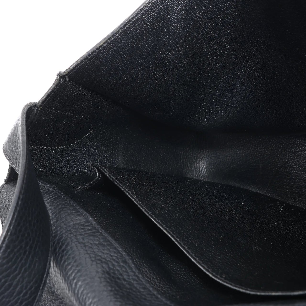 Hermès HERMES Steve Caporal 27 Taurillon Clemence in Black and Silver Metal Fittings Crossbody Bag X: 2016 Zwart