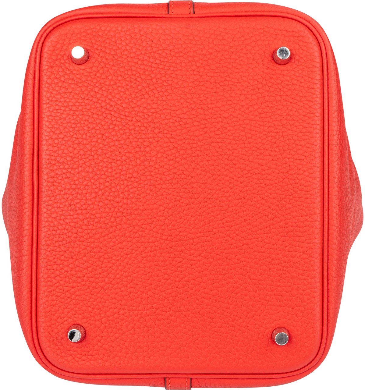 Hermès Hermès Taurillon Clemence Picotin Lock 22 (MM) Handbag Rood