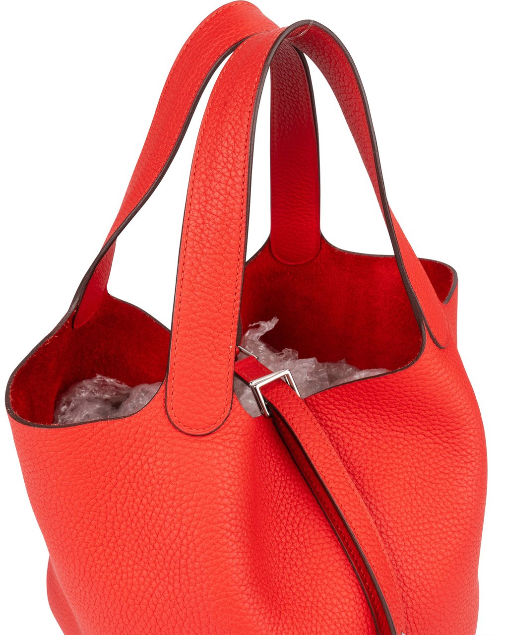Hermès Taurillon Clemence Picotin Lock 22 (MM) Handbag Rood