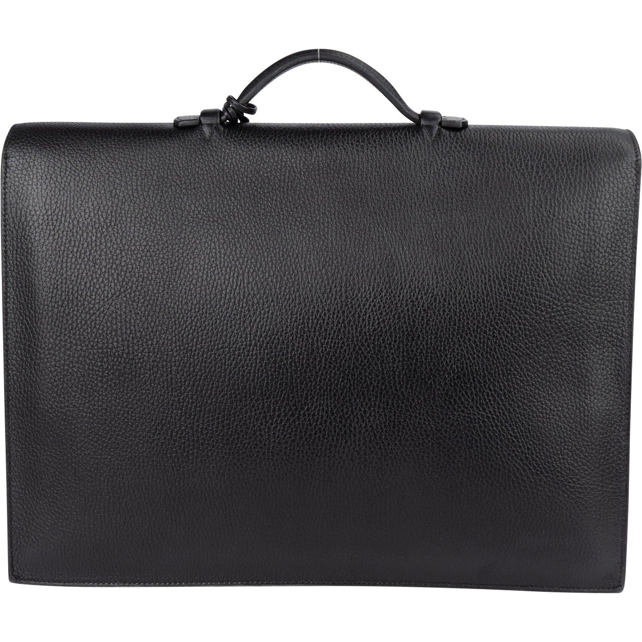 Hermès Hermès Taurillon Clémence Leather Sac à Dépêches Business Bag Zwart