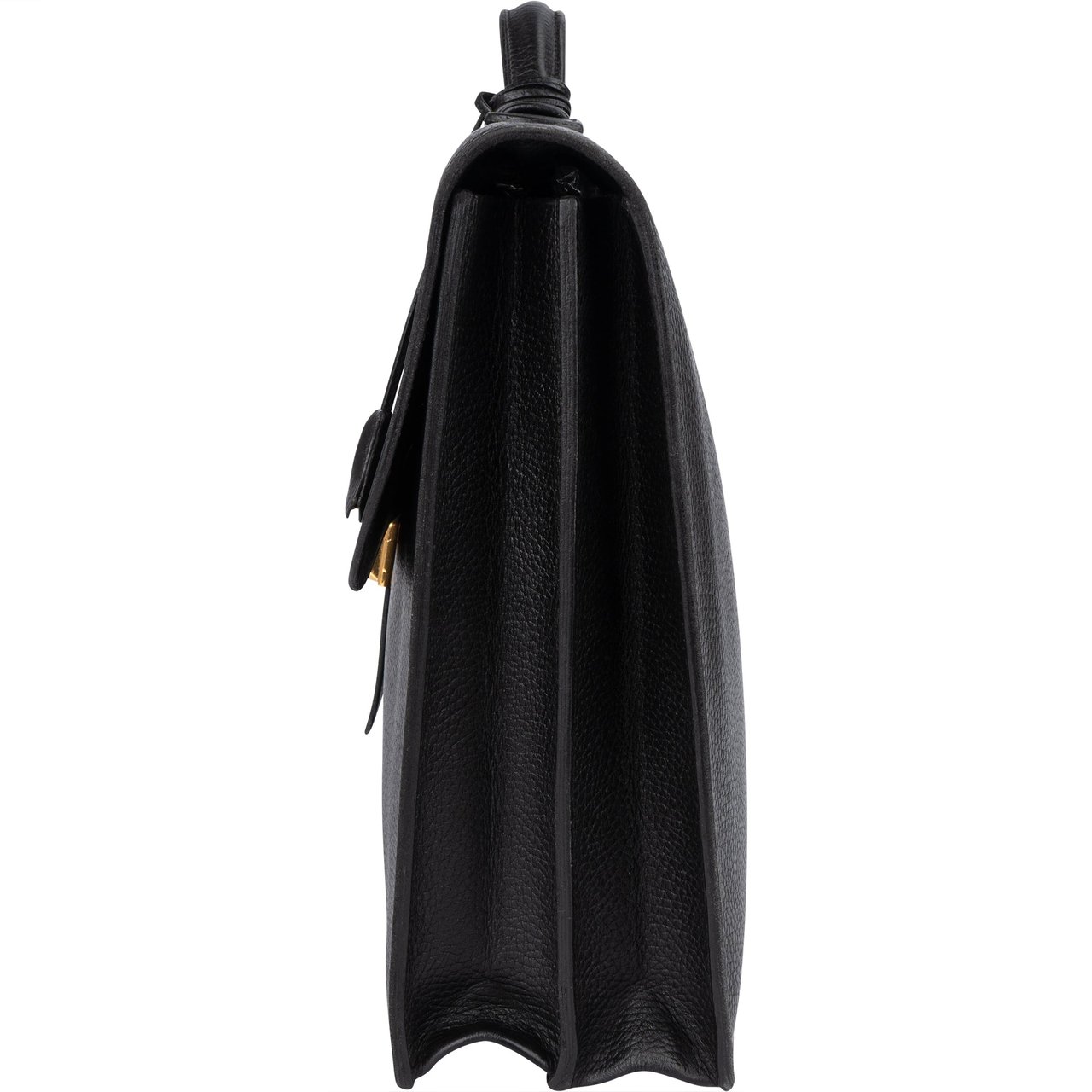 Hermès Hermès Taurillon Clémence Leather Sac à Dépêches Business Bag Zwart