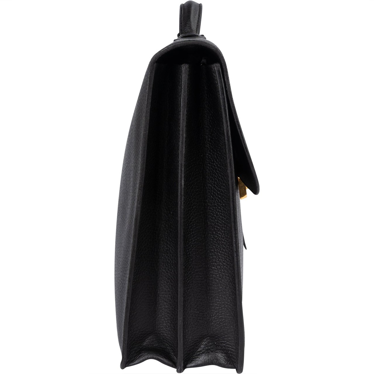 Hermès Hermès Taurillon Clémence Leather Sac à Dépêches Business Bag Zwart