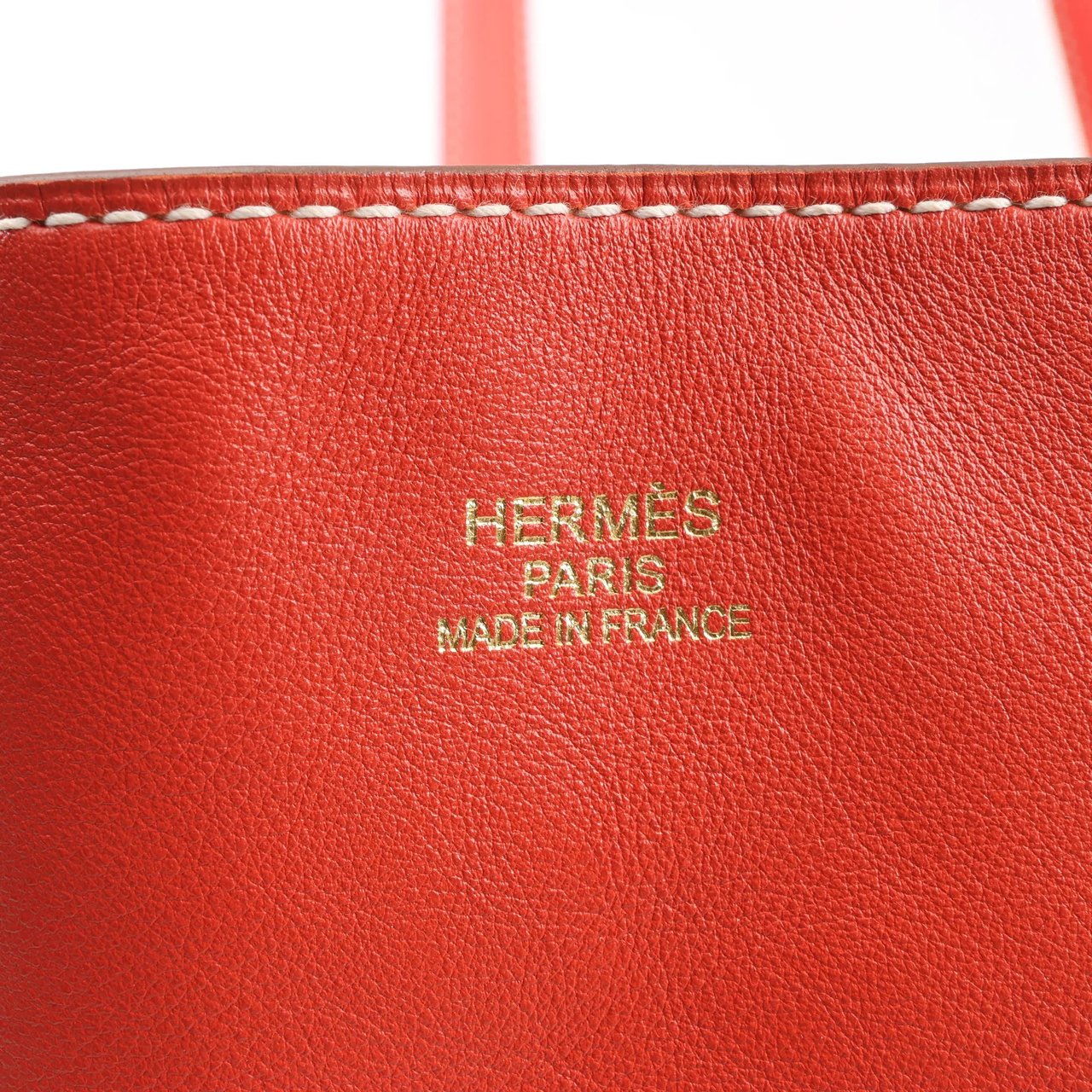 Hermès HERMES Double Sense 28  Veau Swift Shoulder Bag in Sanguine x Rose Jaipur □R: 2014 Rood