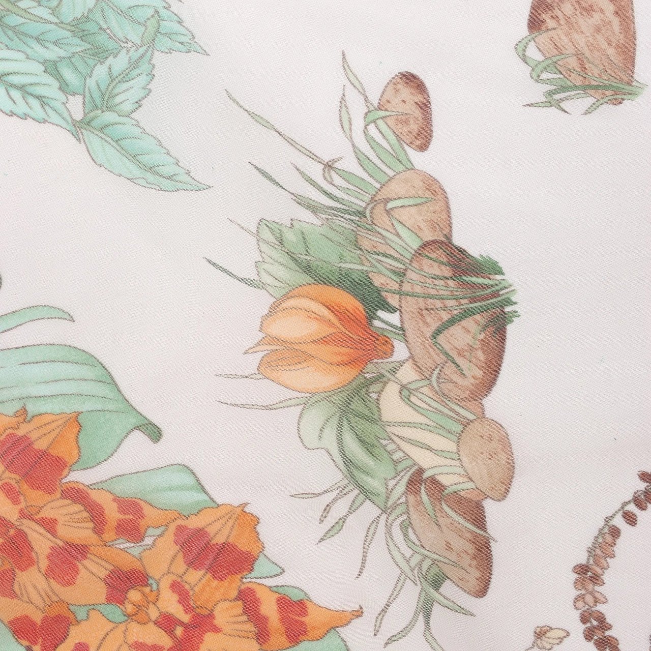 Hermès Hermès Carré 90 "Pythagore" Silk handkerchief in Orange Oranje