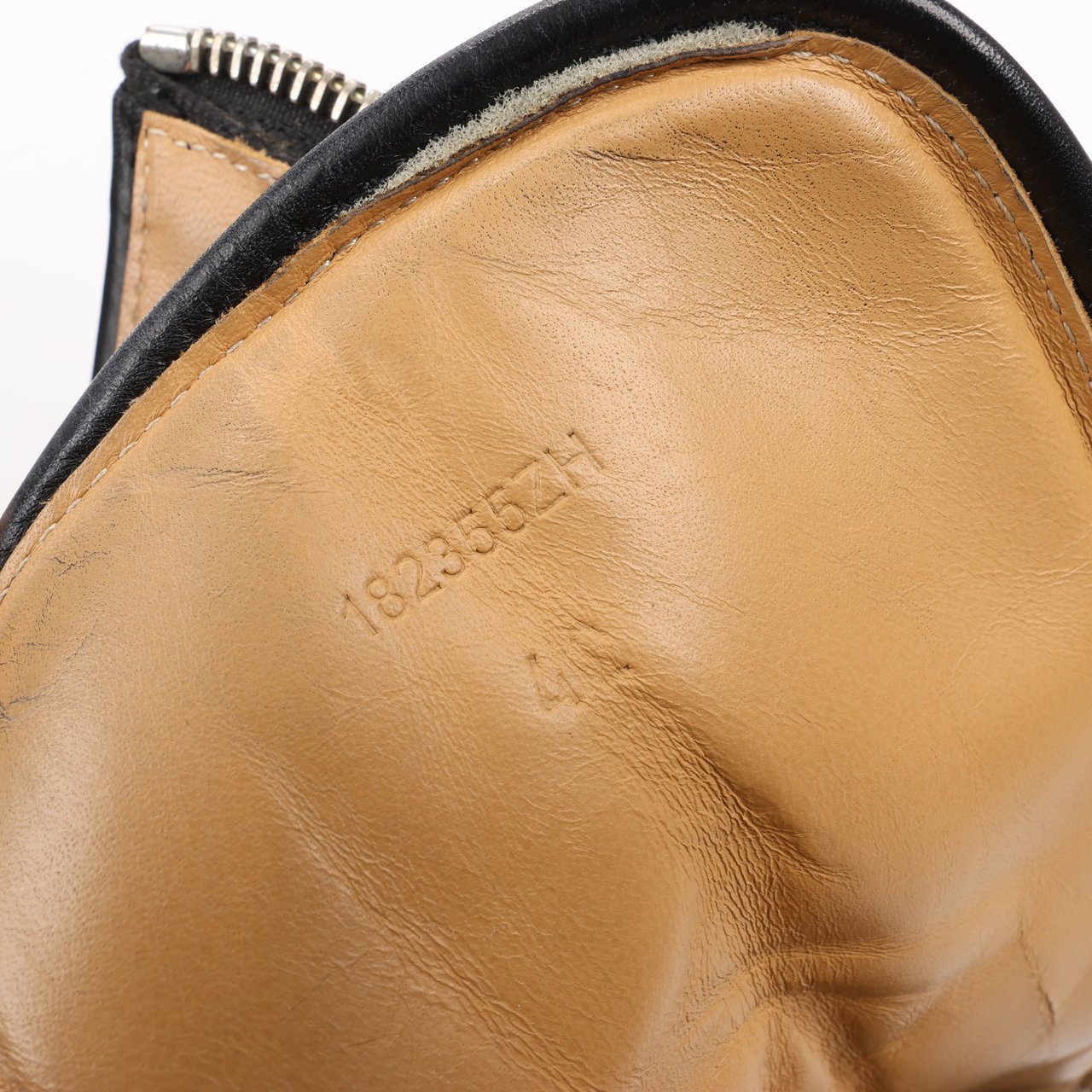 Hermès Hermès Leather High-Top Side Zip Sneakers in Black, Size 42 EU 182355ZH Divers