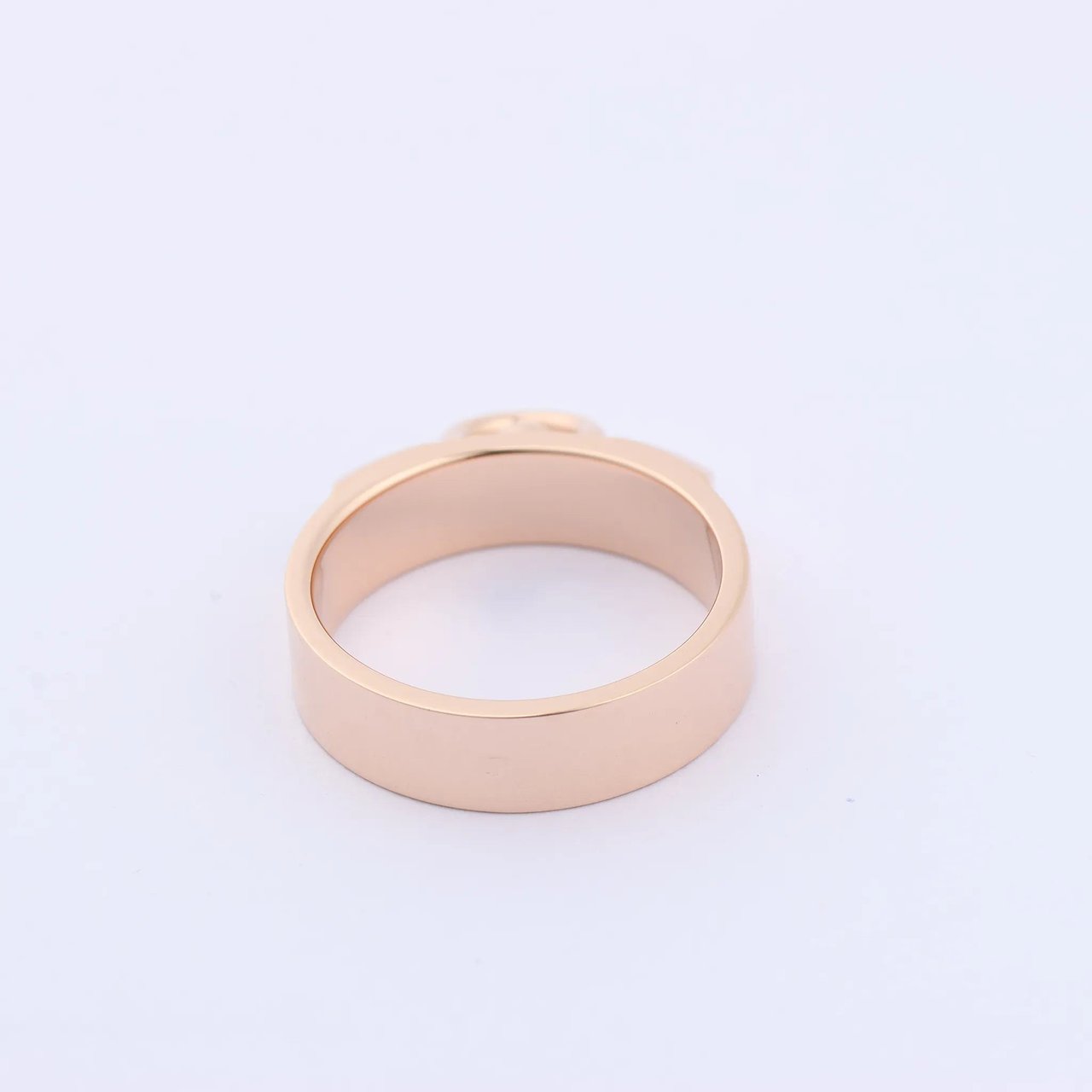 Hermès Hermes Collier de Chien Ring 750(PG) 6.5g 50 21AK270306 Goud