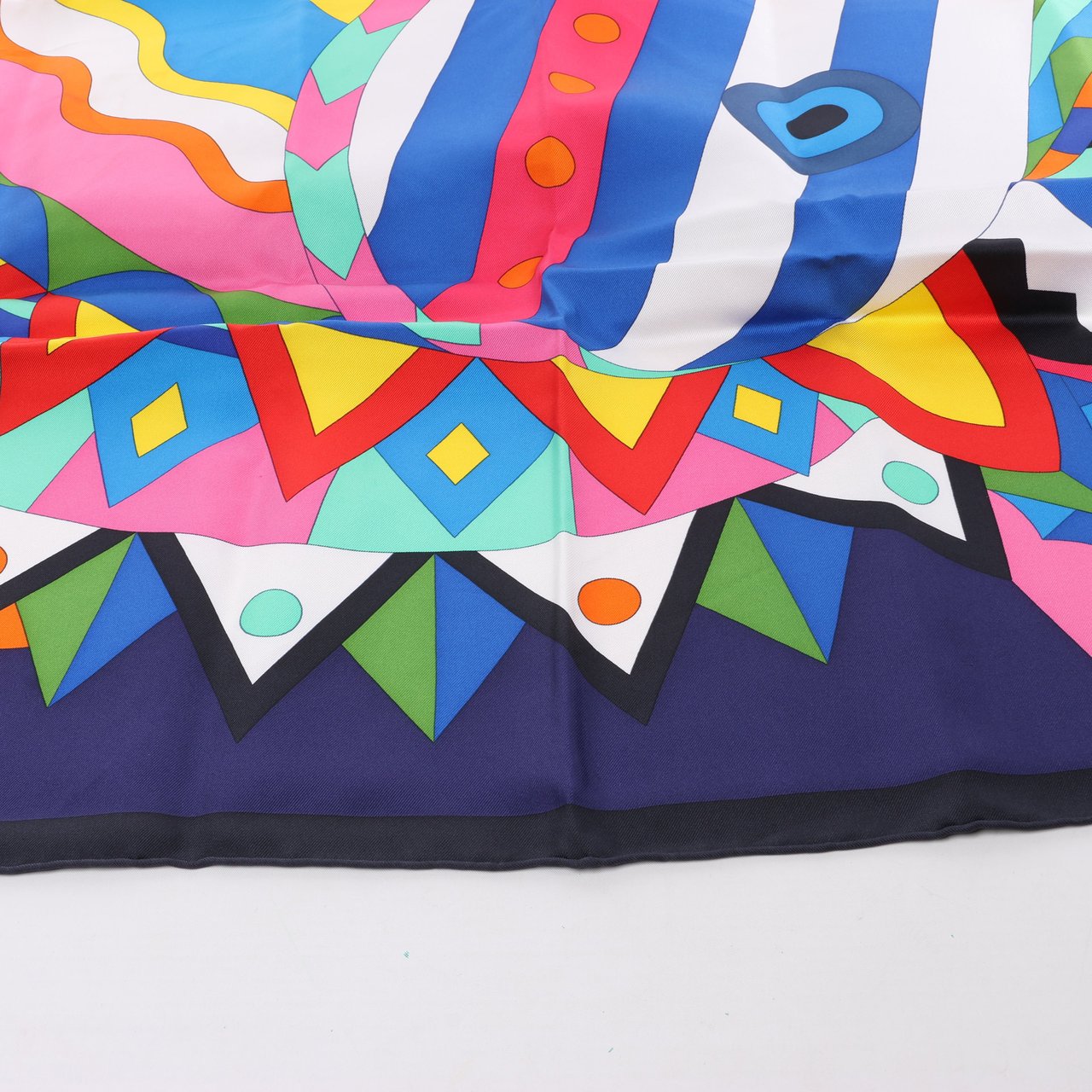 Hermès Hermes Carré 90 "Cheval de Fete" Silk handkerchief in Multicolor Divers