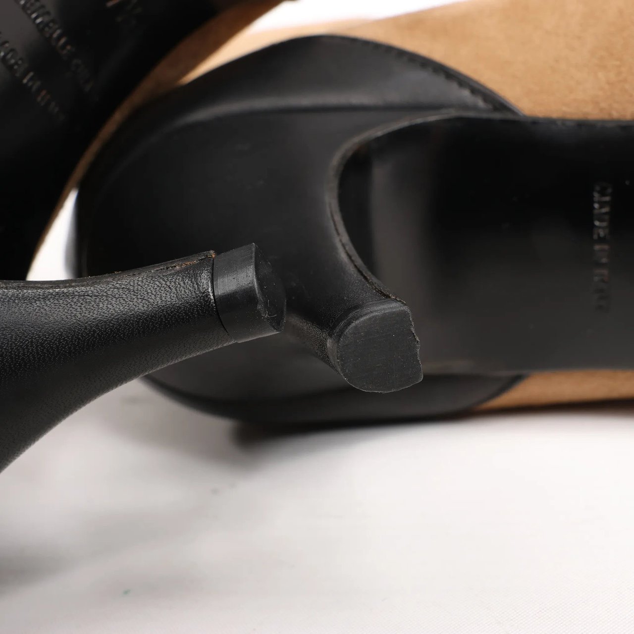 Hermès Hermes Suede Long Boots in Brown, Size 37.5 EU Bruin