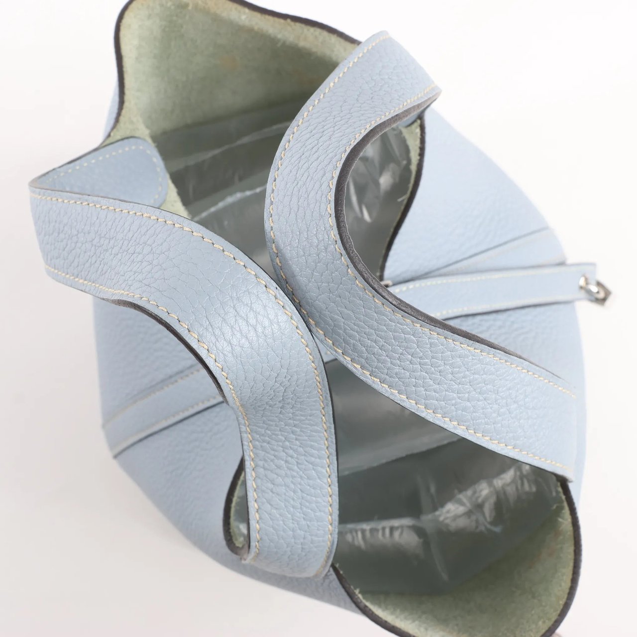 Hermès HERMES Picotin Lock 18 PM Taurillon Clemence Handbag in Blue □Q:2013 Blauw