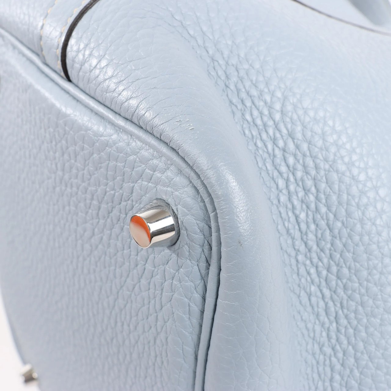 Hermès HERMES Picotin Lock 18 PM Taurillon Clemence Handbag in Blue □Q:2013 Blauw