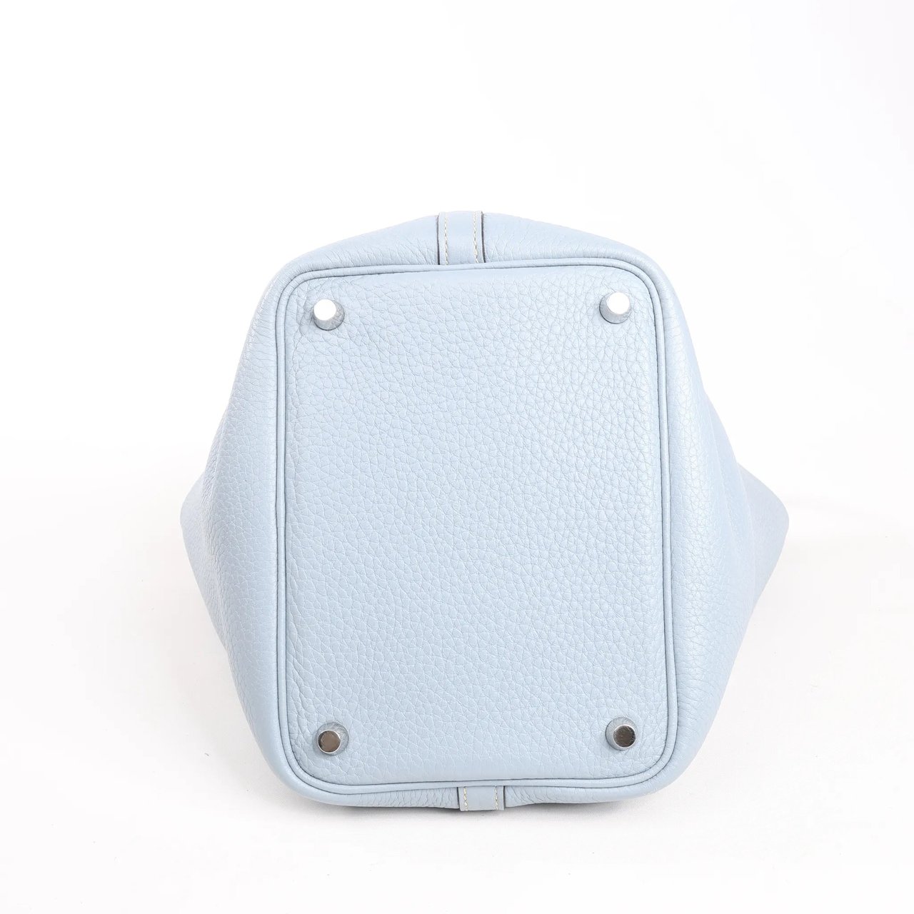 Hermès HERMES Picotin Lock 18 PM Taurillon Clemence Handbag in Blue □Q:2013 Blauw