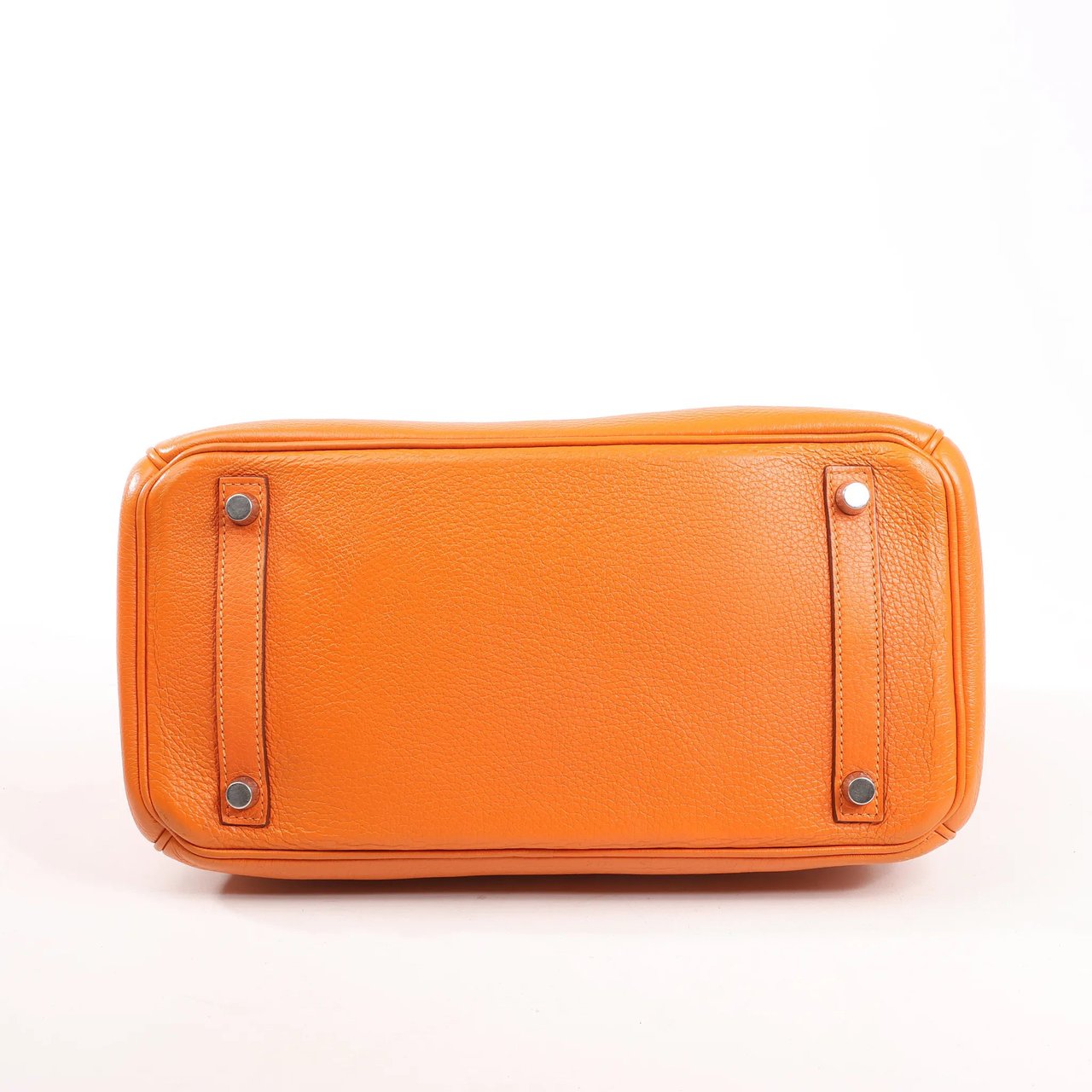 Hermès HERMES Birkin 30  Le Tournay Togo Handbag in Orange □N:2010 Oranje