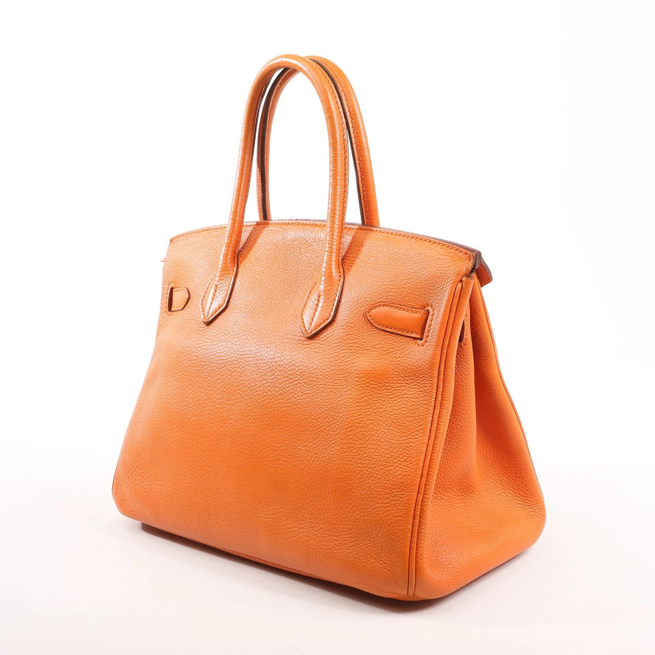 Hermès HERMES Birkin 30  Le Tournay Togo Handbag in Orange □N:2010 Oranje