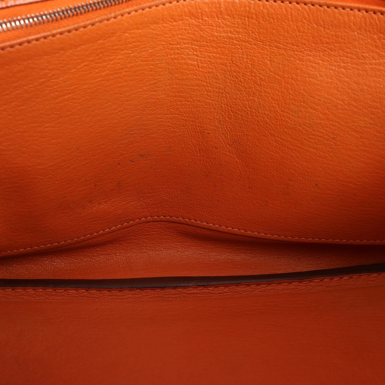 Hermès HERMES Birkin 30  Le Tournay Togo Handbag in Orange □N:2010 Oranje