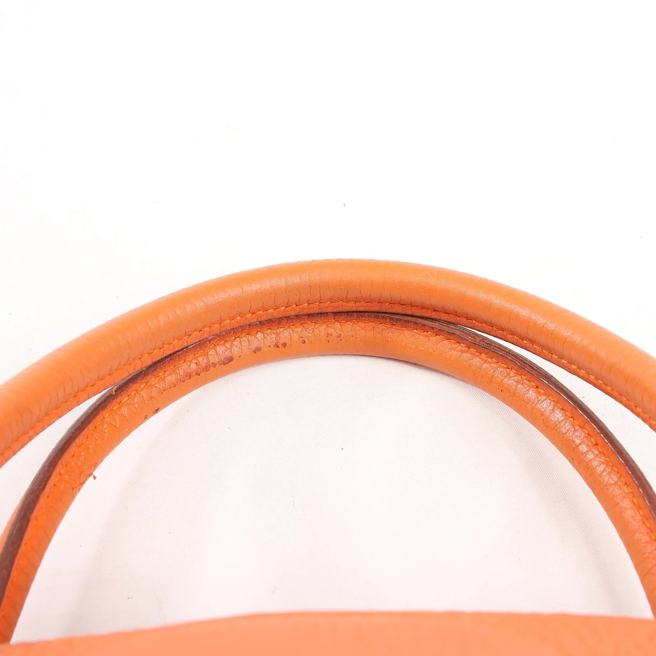 Hermès HERMES Bolide 31 Taurillon Clemence 2Way Handbag in Orange □H: 2004 Oranje