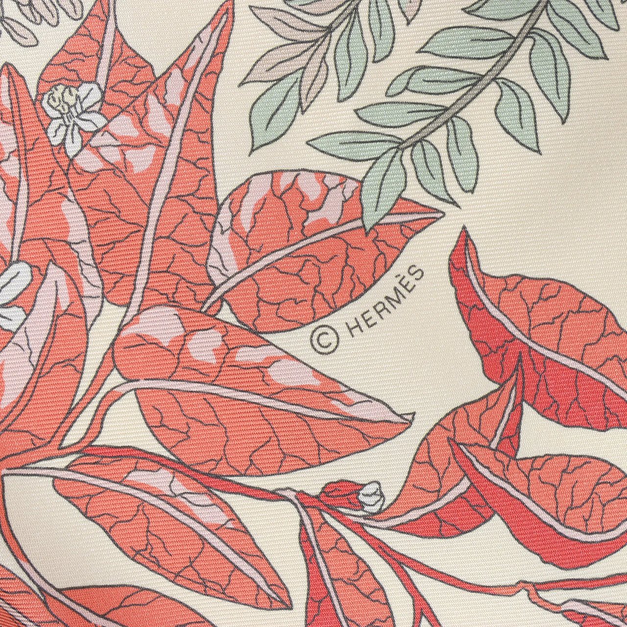 Hermès Hermès Carré Double face 90 "LES JARDIN DES PEINTRES" Silk handkerchief in Multicolor Divers