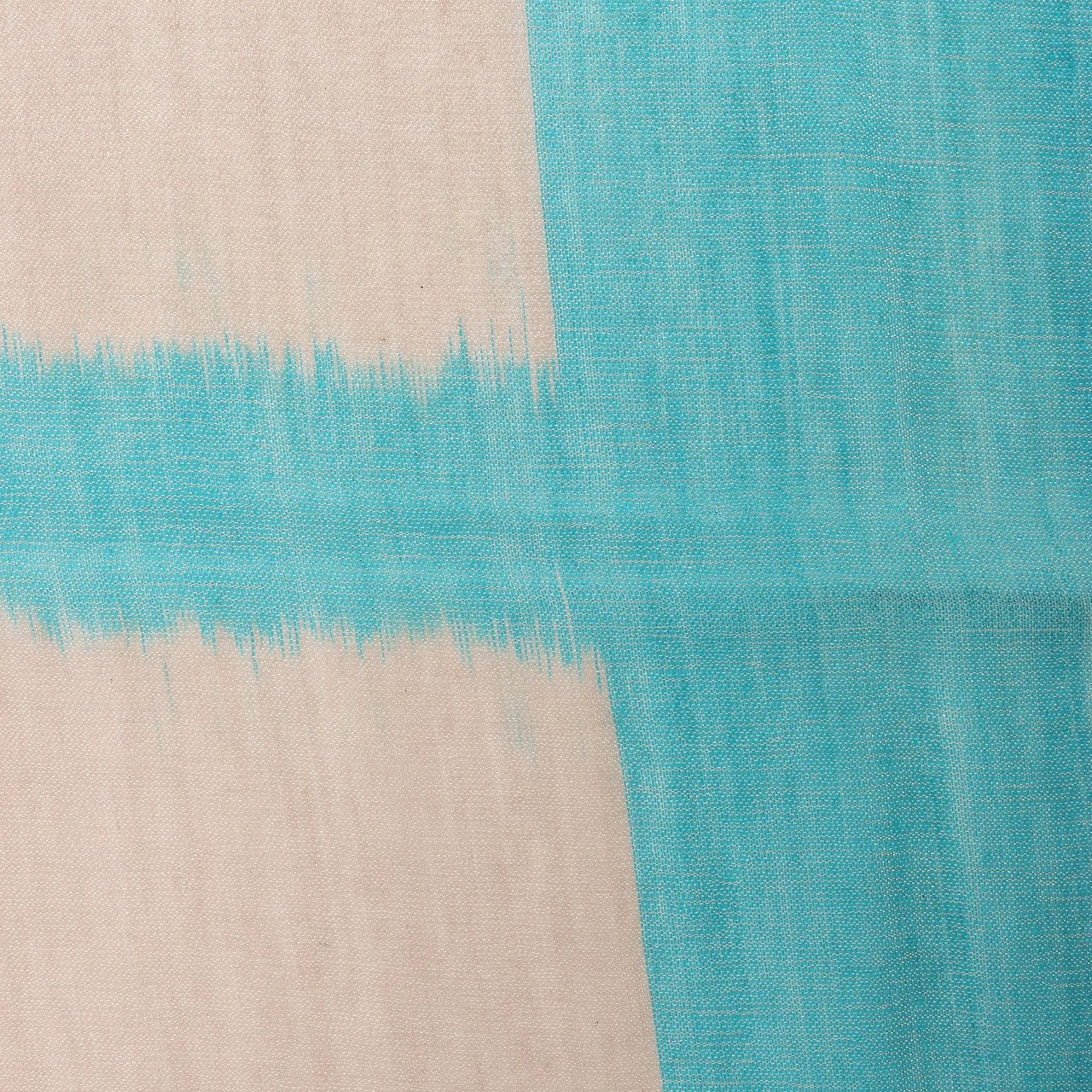 Hermès Hermès Carré Géant "Calégé amplume HIKAT" Cashmere & Silk handkerchief in Beige x Green Beige