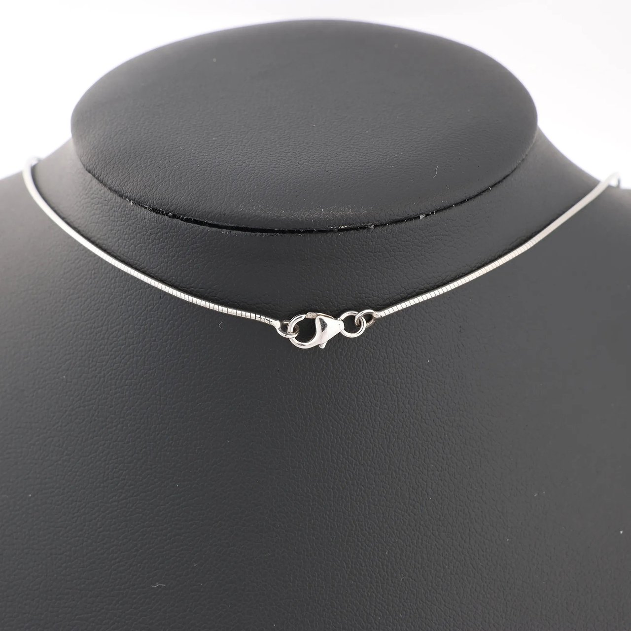 Hermès Hermes Pop H Necklace Metal × 925 in Ecru x Silver Divers