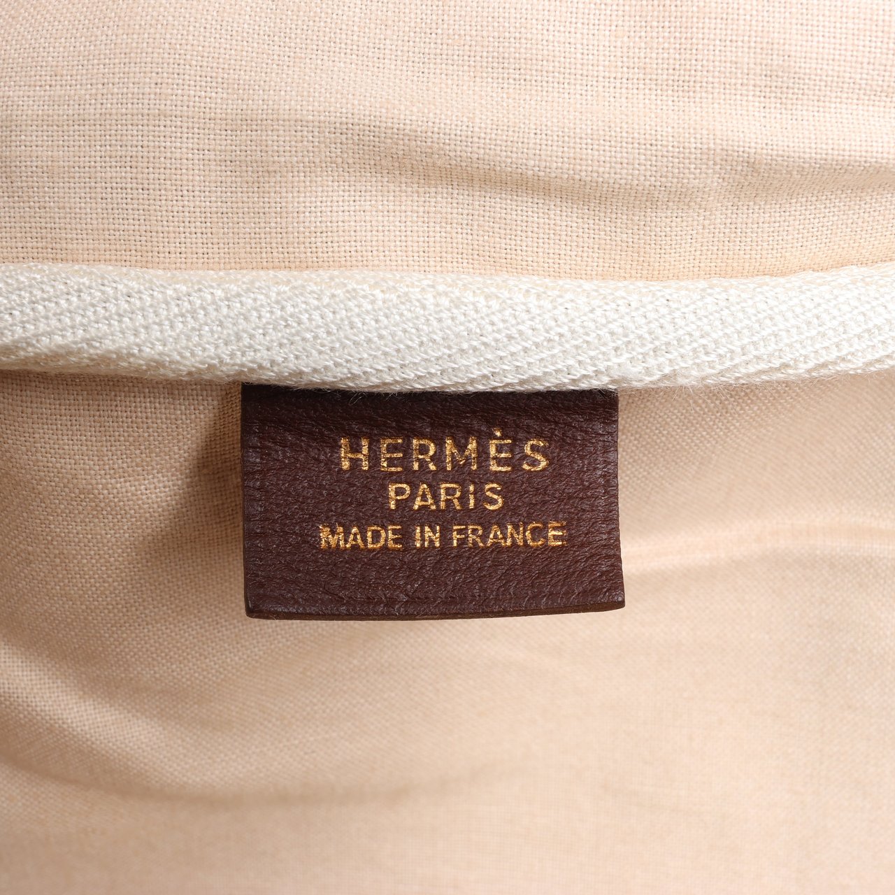 Hermès HERMES Victoria 43 Taurillon x Toile Travel Bag in Brown x Beige Divers
