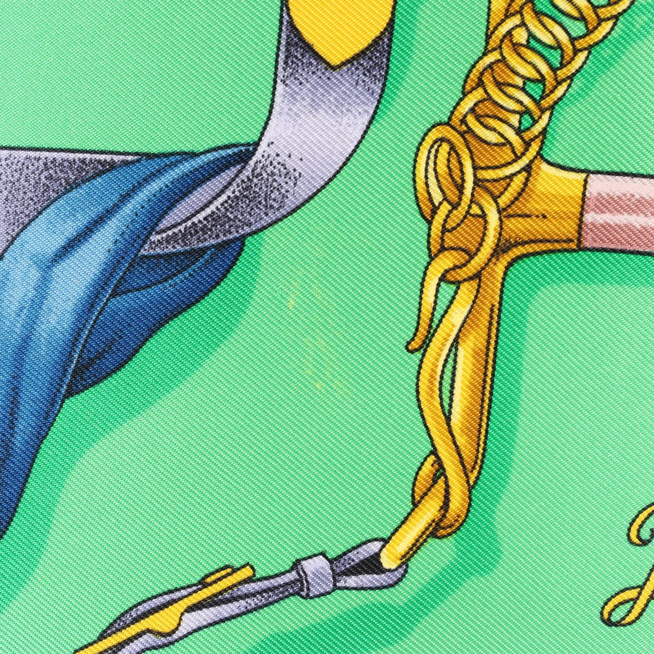 Hermès Hermès Carré 90 "GRAND MANEGE" Silk handkerchief in Pink x Green Roze