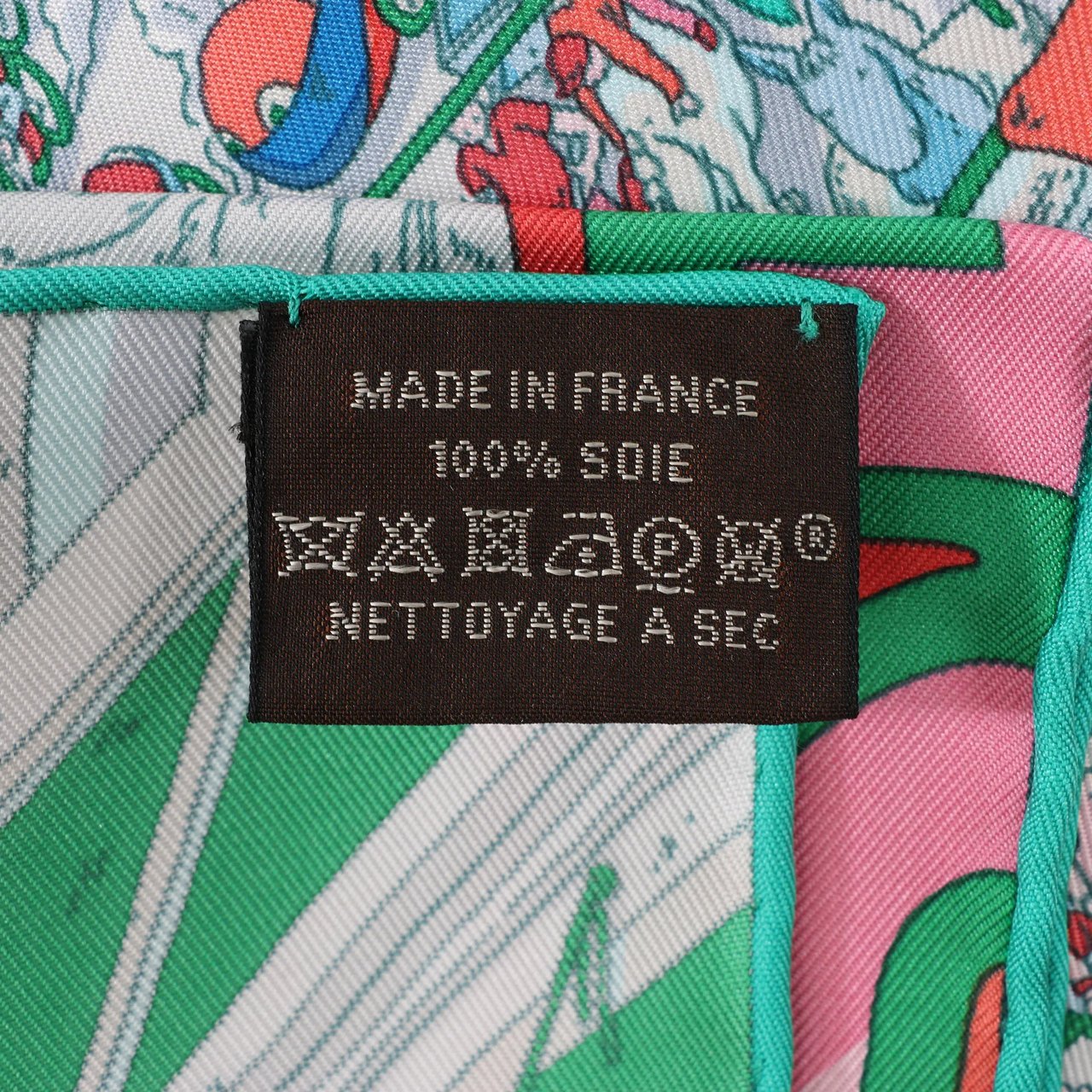 Hermès Hermès Carré 90 "Le Grand Prix du Faubourg" Silk handkerchief in Blue Blauw