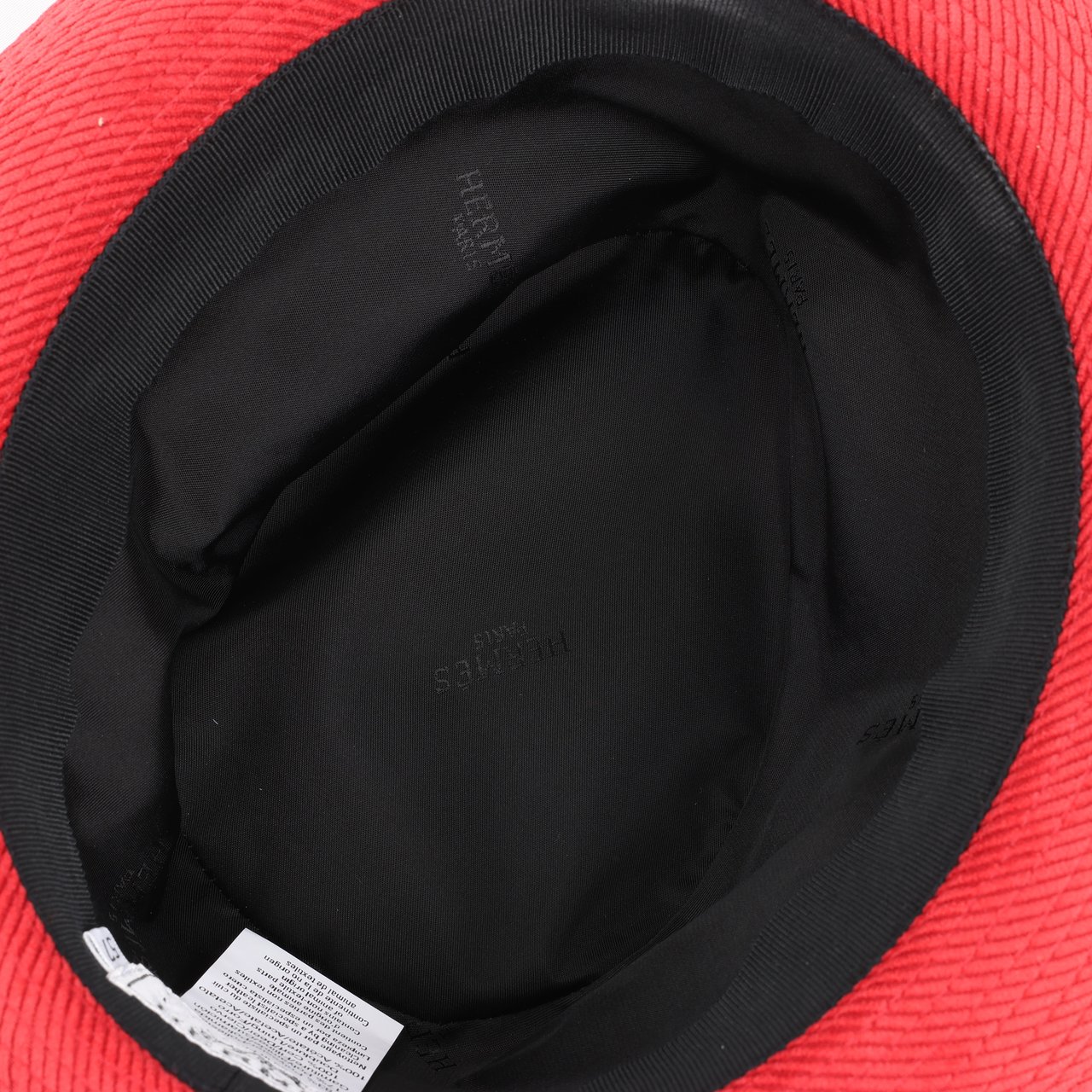 Hermès Hermes Corduroy Fedora Hat in Red Rood