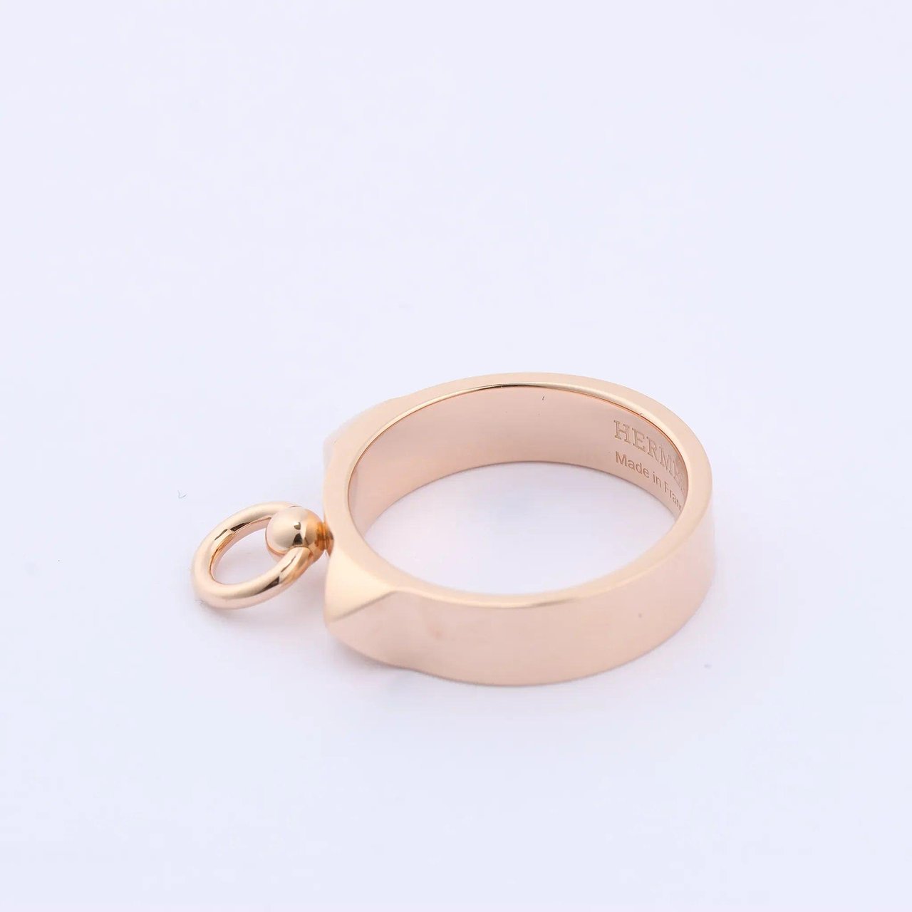 Hermès Hermes Collier de Chien Ring 750(PG) 6.5g 50 21AK270306 Goud