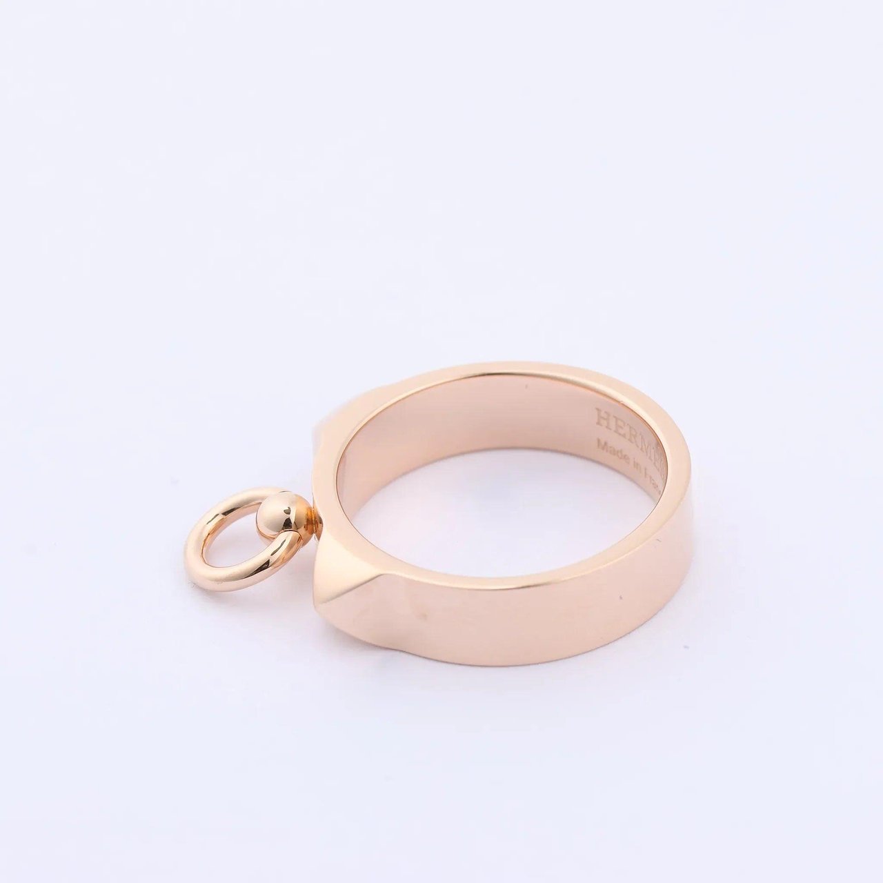 Hermès Hermes Collier de Chien Ring 750(PG) 6.5g 50 21AK270306 Goud