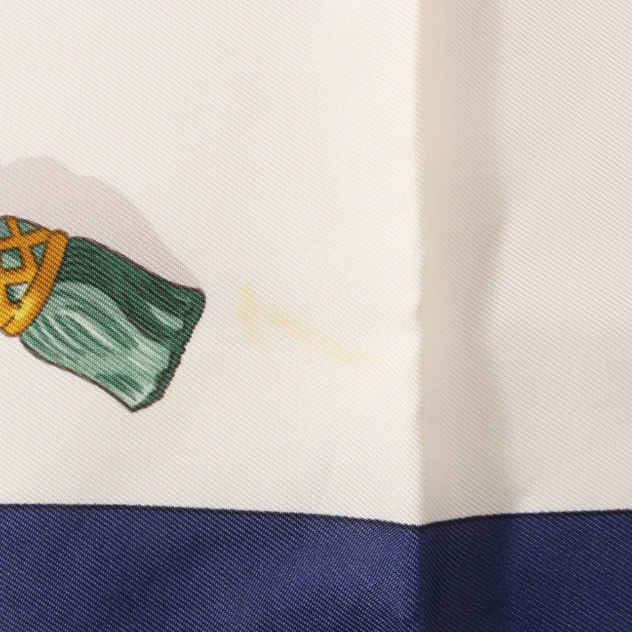 Hermès Hermès Carré 90 "Memoire d'Hermes" Silk handkerchief in Navy Blue Blauw