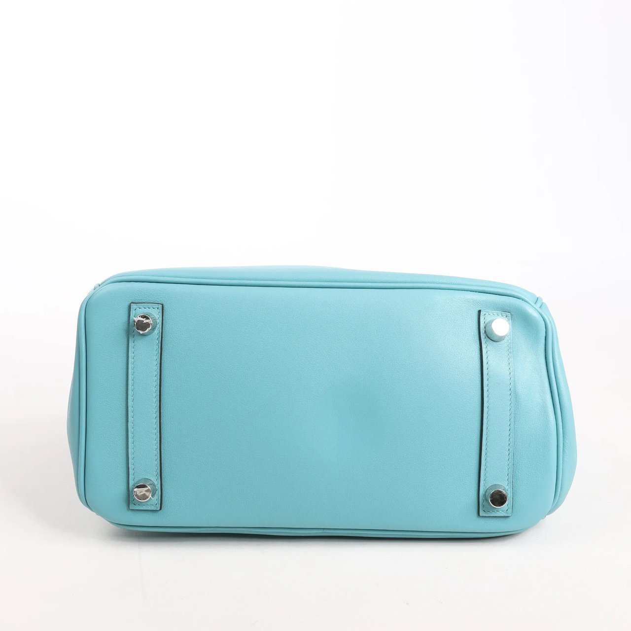 Hermès HERMES Birkin 25 Le Tournay Veau Swift Blue Saint-Cyr Handbag X: 2016 Blauw