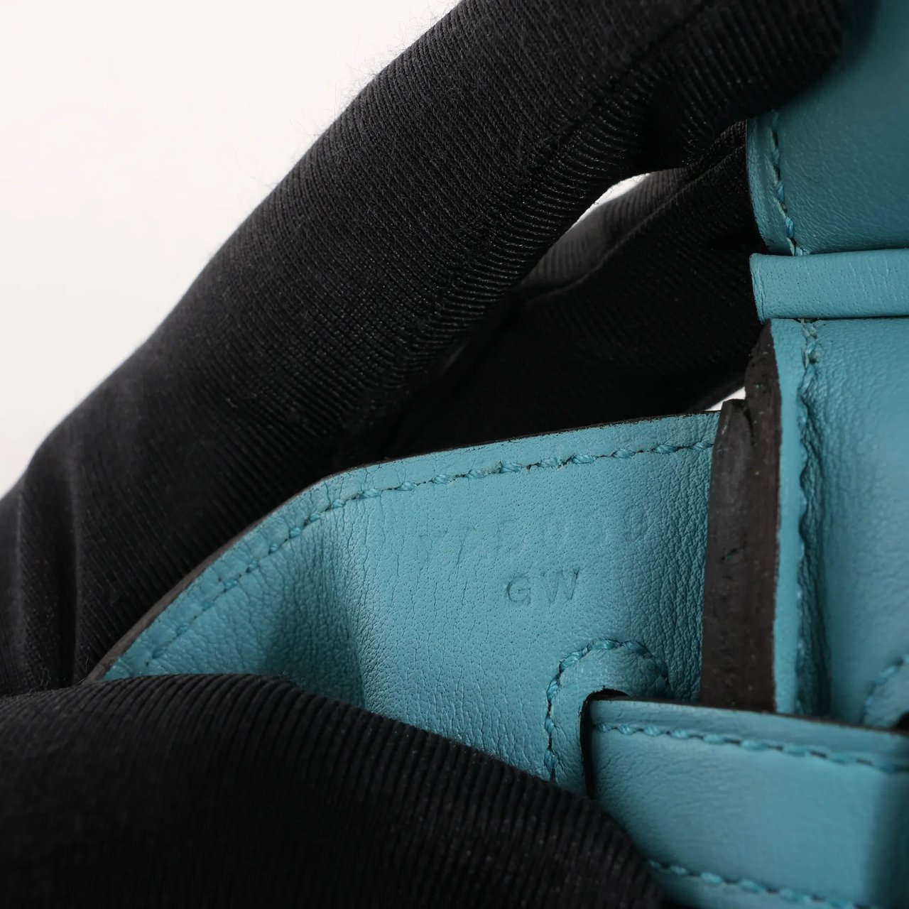 Hermès HERMES Birkin 25 Le Tournay Veau Swift Blue Saint-Cyr Handbag X: 2016 Blauw