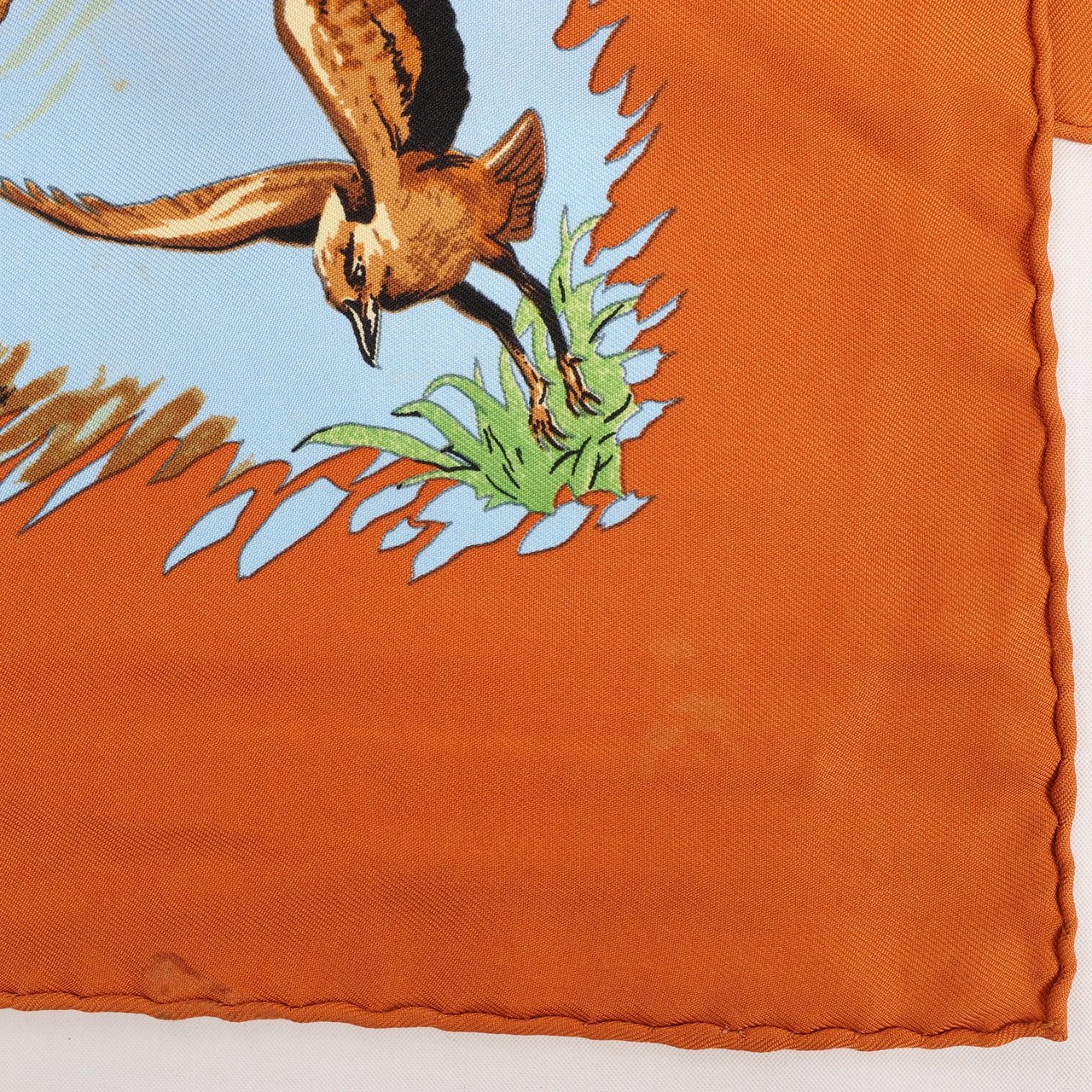 Hermès Hermès Carré 90 "AFRICA" Silk handkerchief in Brown Bruin