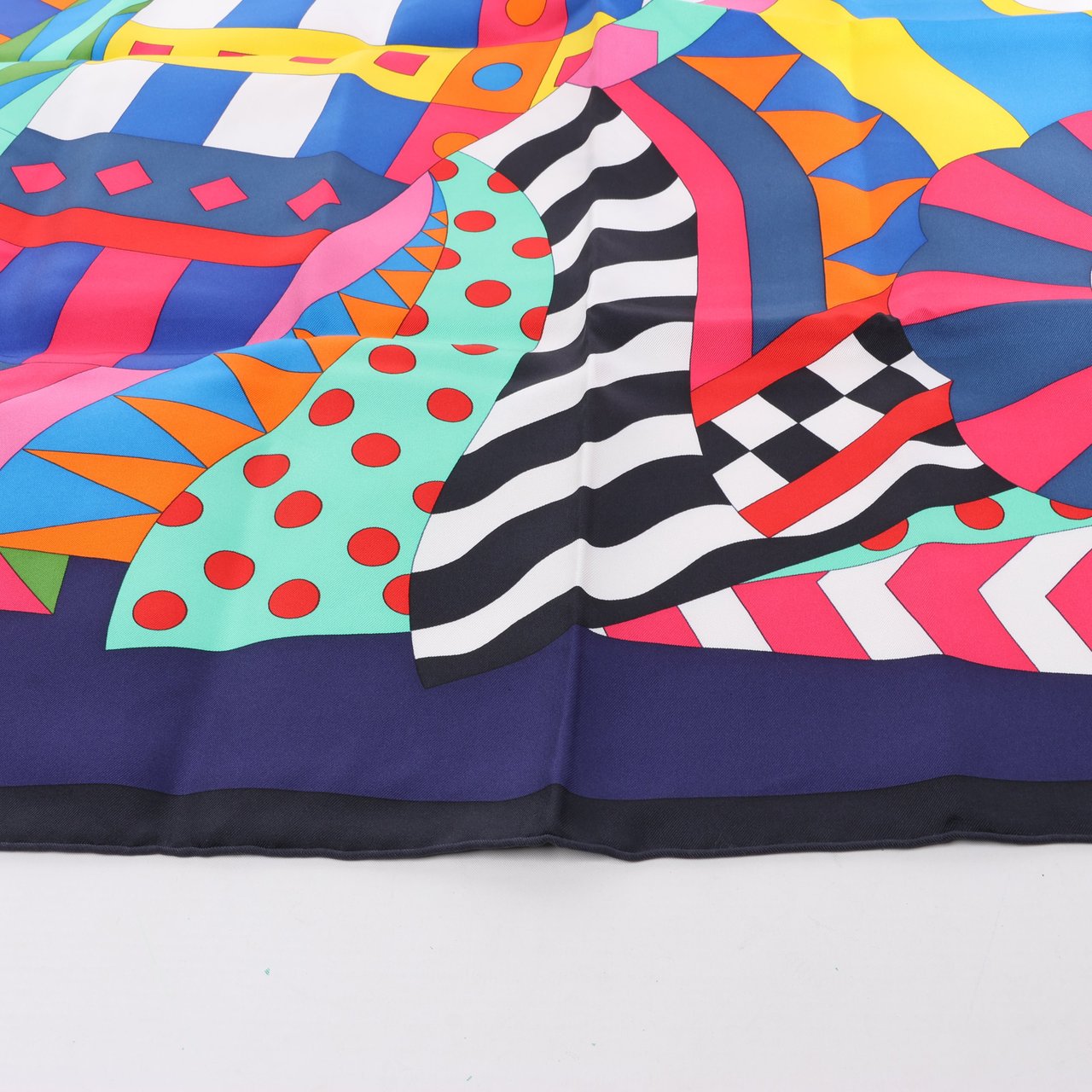 Hermès Hermes Carré 90 "Cheval de Fete" Silk handkerchief in Multicolor Divers