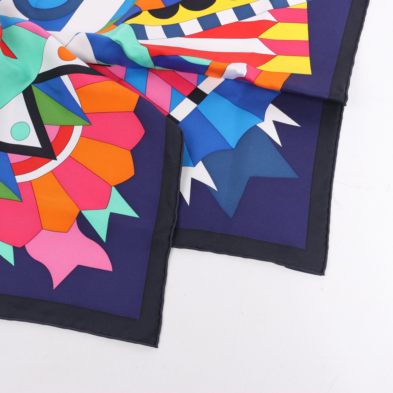 Hermès Hermes Carré 90 "Cheval de Fete" Silk handkerchief in Multicolor Divers