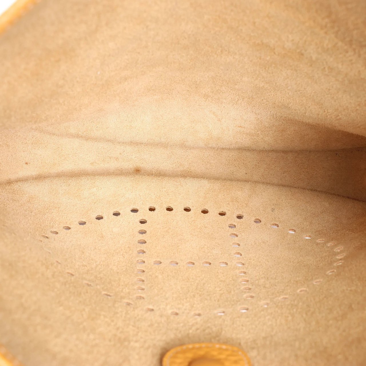 Hermès Hermes Evelyn GM Taurillon Clemence Shoulder Bag in Camel Brown Bruin