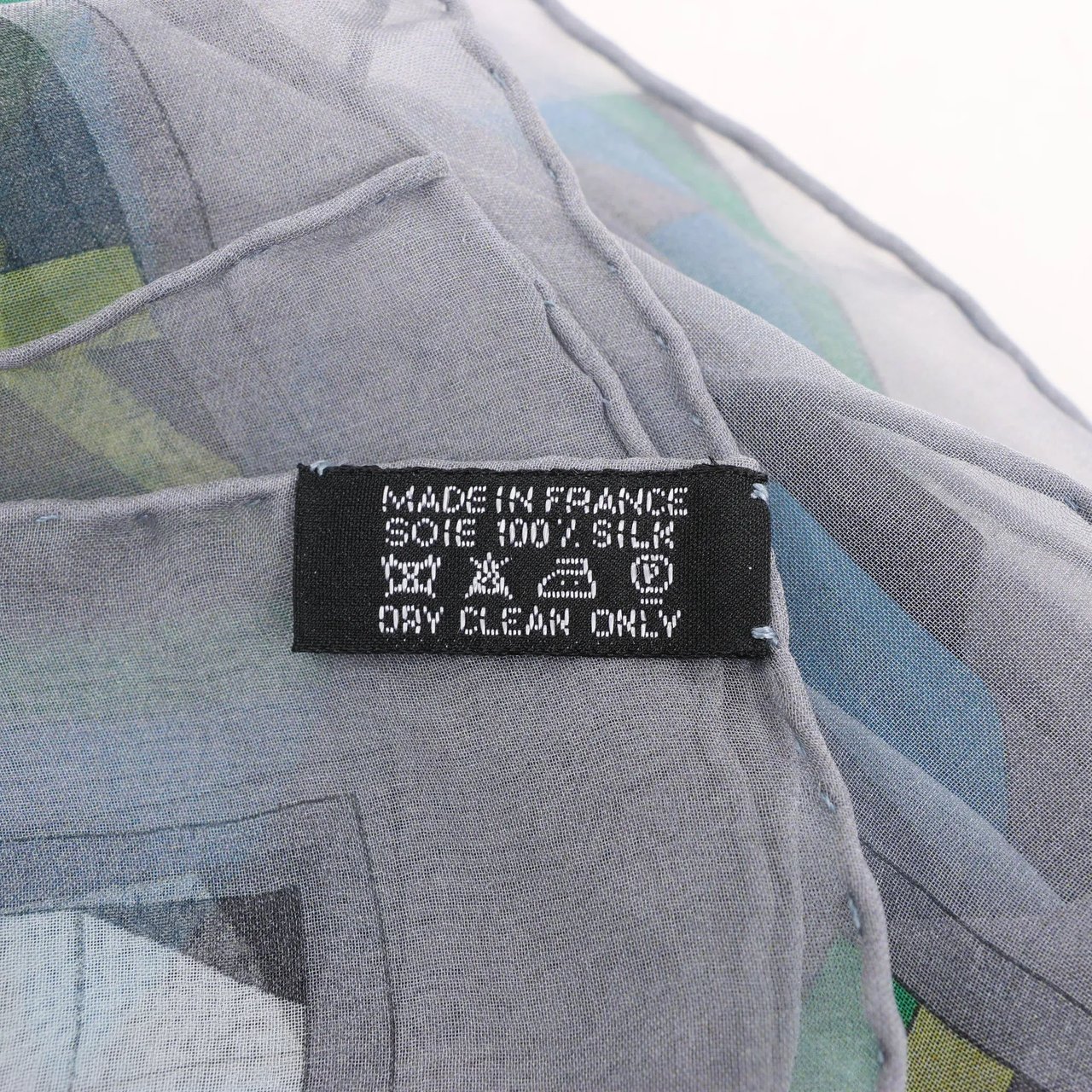 Hermès Hermès Carré 140 "CHEVAUX DE KARNAK" Silk handkerchief in Gray Divers