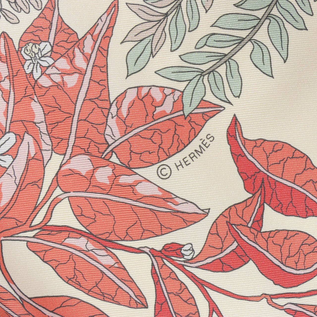 Hermès Hermès Carré Double face 90 "LES JARDIN DES PEINTRES" Silk handkerchief in Multicolor Divers