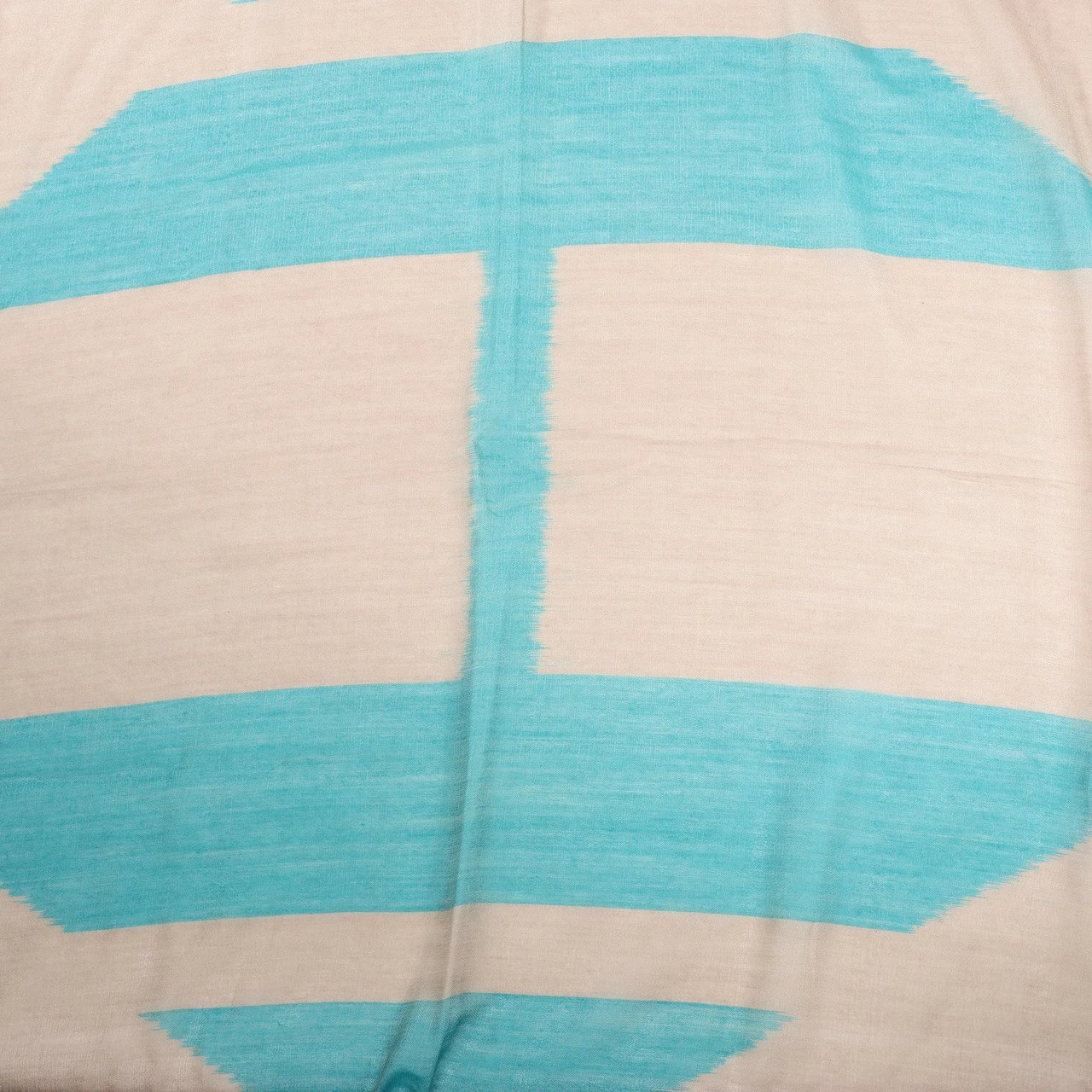 Hermès Hermès Carré Géant "Calégé amplume HIKAT" Cashmere & Silk handkerchief in Beige x Green Beige