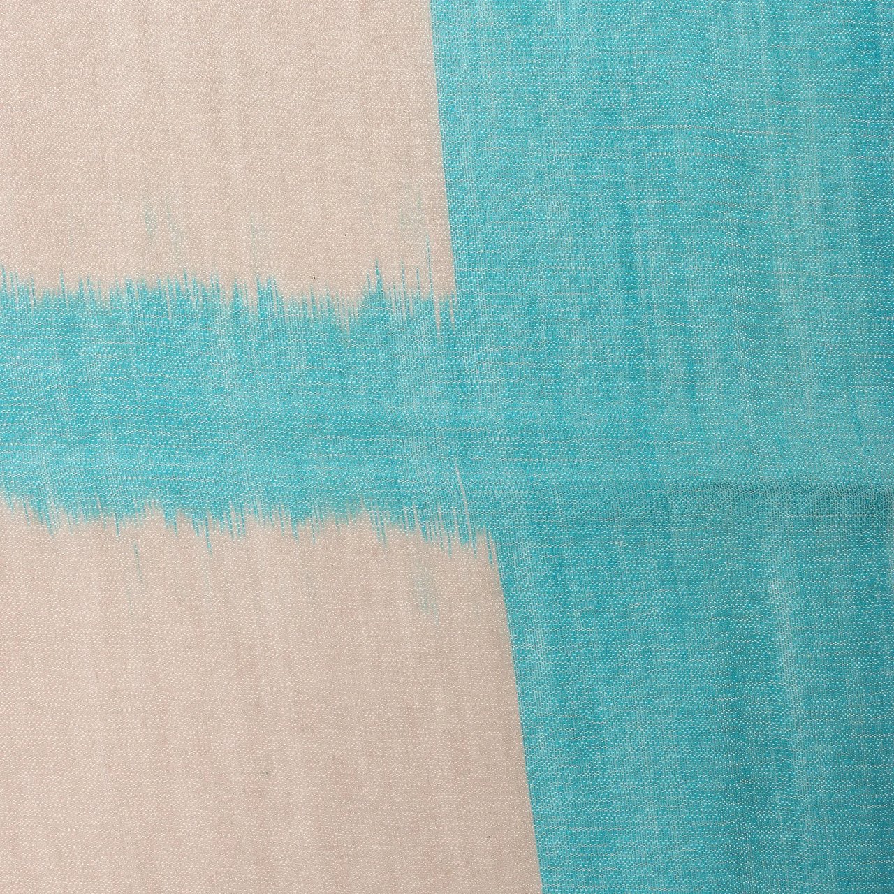 Hermès Hermès Carré Géant "Calégé amplume HIKAT" Cashmere & Silk handkerchief in Beige x Green Beige