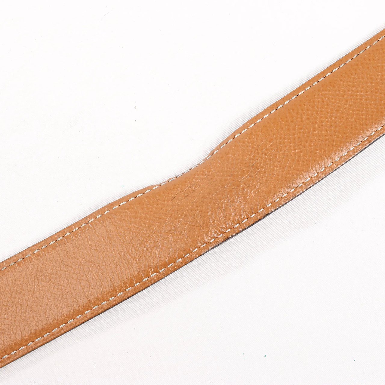 Hermès Hermès H Belt T:2015 Belt 90 Leather in Black Zwart