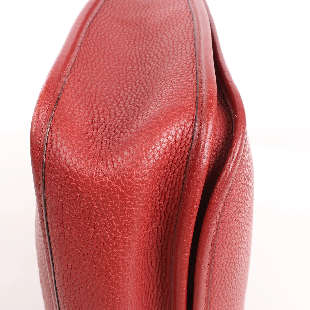 Hermès Hermes Evelyn 2 33 GM Taurillon Clemence in Rouge □H: 2004 Rood