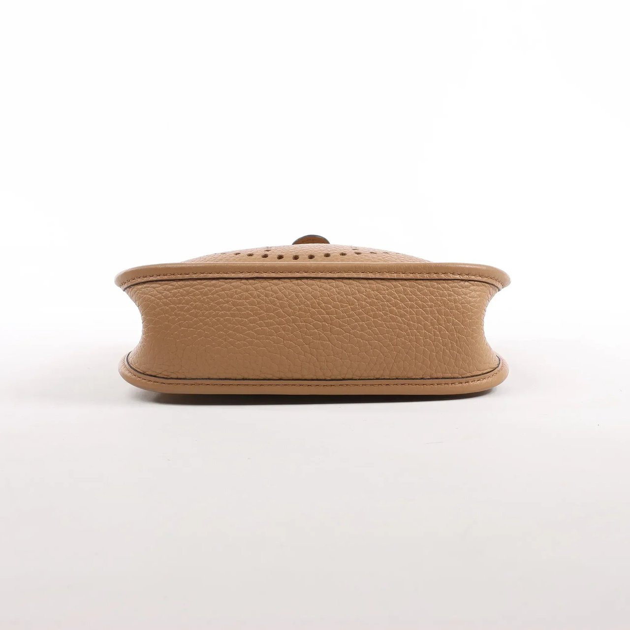 Hermès Hermès Evelyne Taurillon Clemence Maxi Quadrille TPM Chai Shoulder bag U:2022 Bruin
