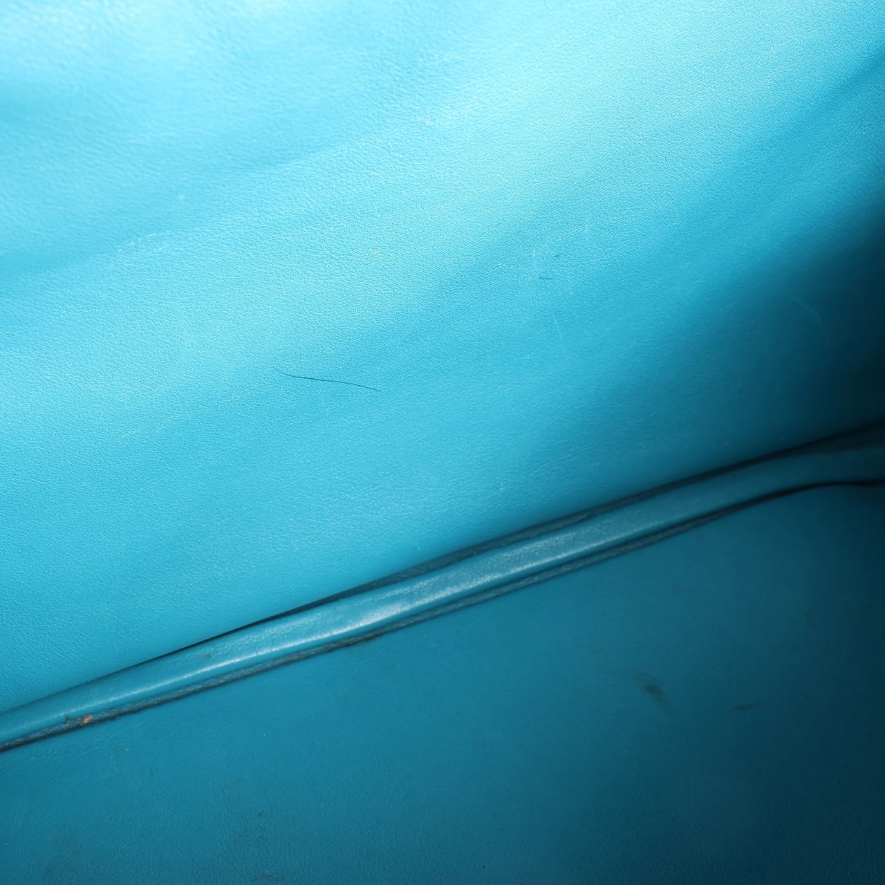 Hermès Hermes Lindy 30 Veau Swift 2Way Handbag in Turquoise □K: 2007 Blauw