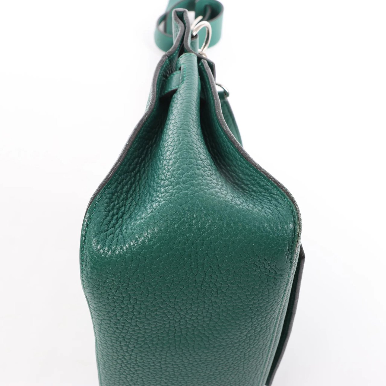 Hermès Hermes Jypsiere 28 Taurillon Clémence Crossbody Bag in Green □Q 2013 Groen