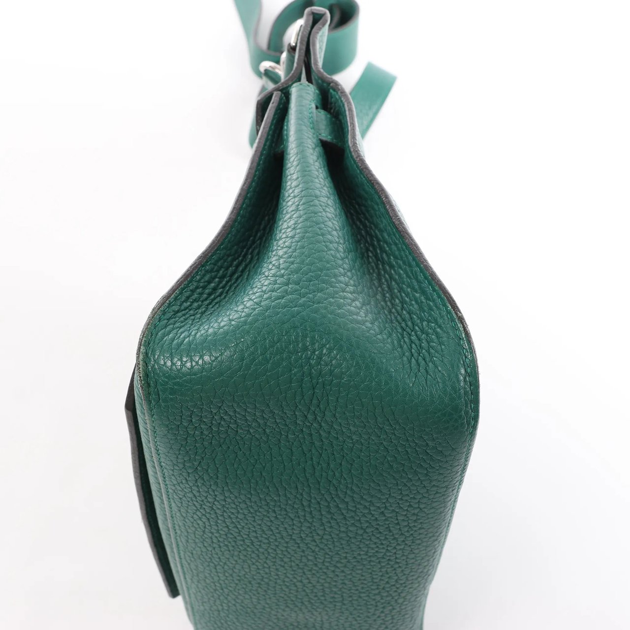 Hermès Hermes Jypsiere 28 Taurillon Clémence Crossbody Bag in Green □Q 2013 Groen