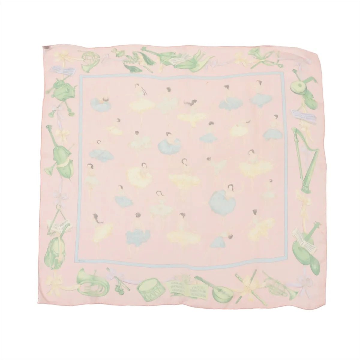 Hermès Hermès Carré 90 "La Dance ballet" Silk handkerchief in Pink Roze