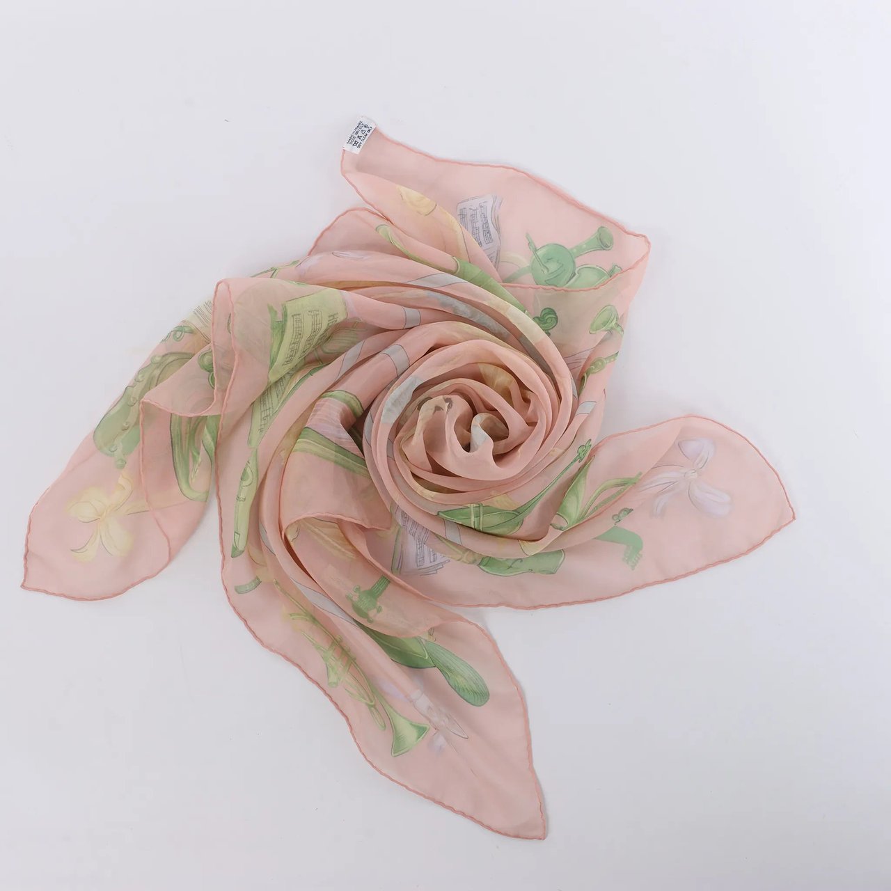 Hermès Hermès Carré 90 "La Dance ballet" Silk handkerchief in Pink Roze