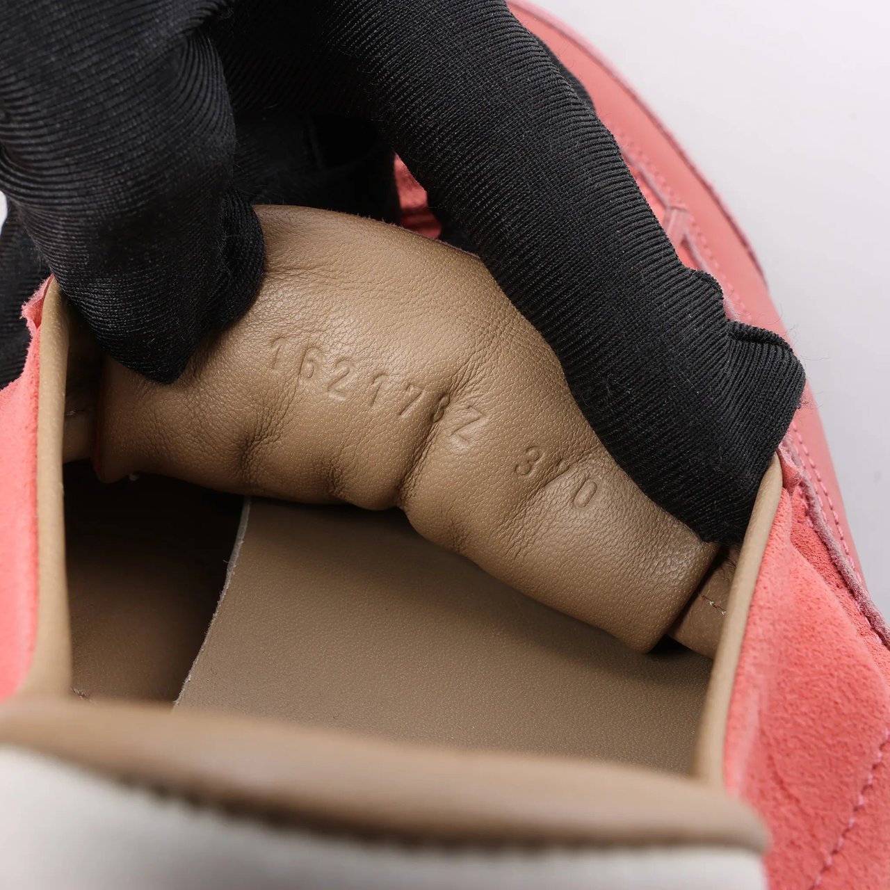 Hermès Hermès Quick Leather x Suede Sneakers in Pink, Size EU 37 Roze